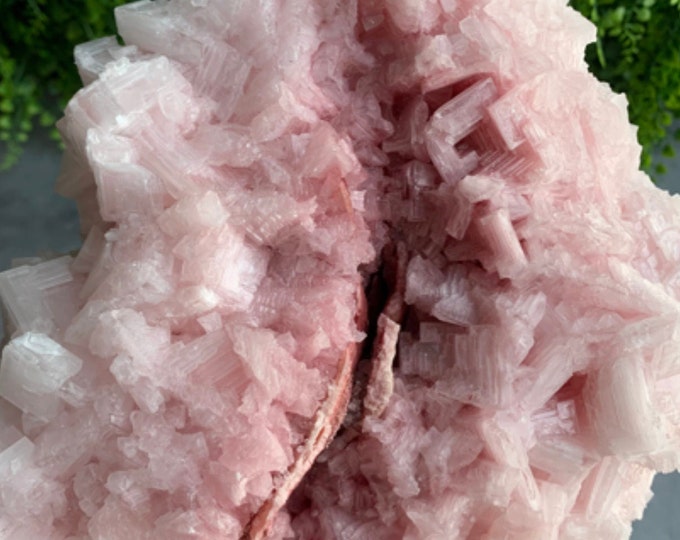 2468g Pink Halite Show Piece Cluster, High Shine, High Quality, Searles Lake 2022, Inyo County, California, Stone of Self Love