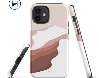 iPhone® Tough Case. Stylish Modern Mountain Design