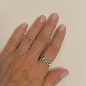 Mother of Pearl Silver Ring, 925 Sterling Silver, Adjustable Ring