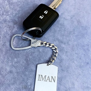 Custom Personalized Keychain, Letter, Men and Woman Accessory, Monogram keychain