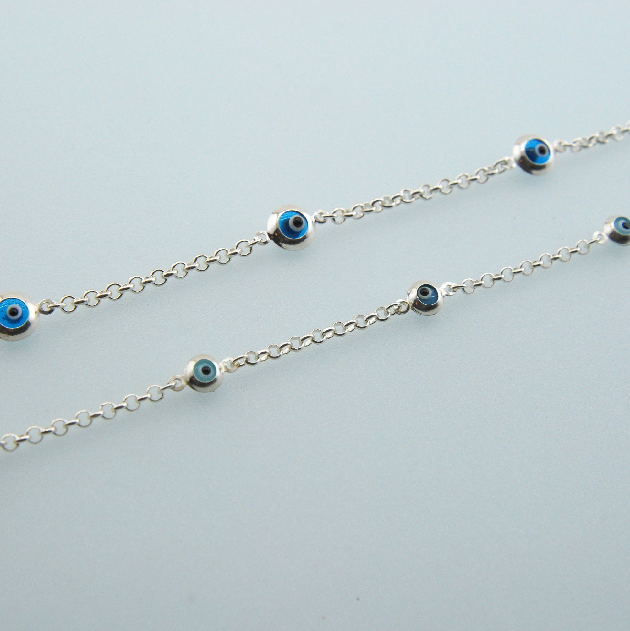 Evil Eye Bracelet Evil Eye Protection Bracelet 925 Sterling Etsy UK