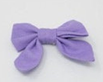 Sailor Bow, Purple Bow, Purple Sailor Bow, Purple Hair Clip, Baby Girl Bow, Baby Bow, Wedding Bow, Toddler Hair Clip, Baby Headband, Elastic