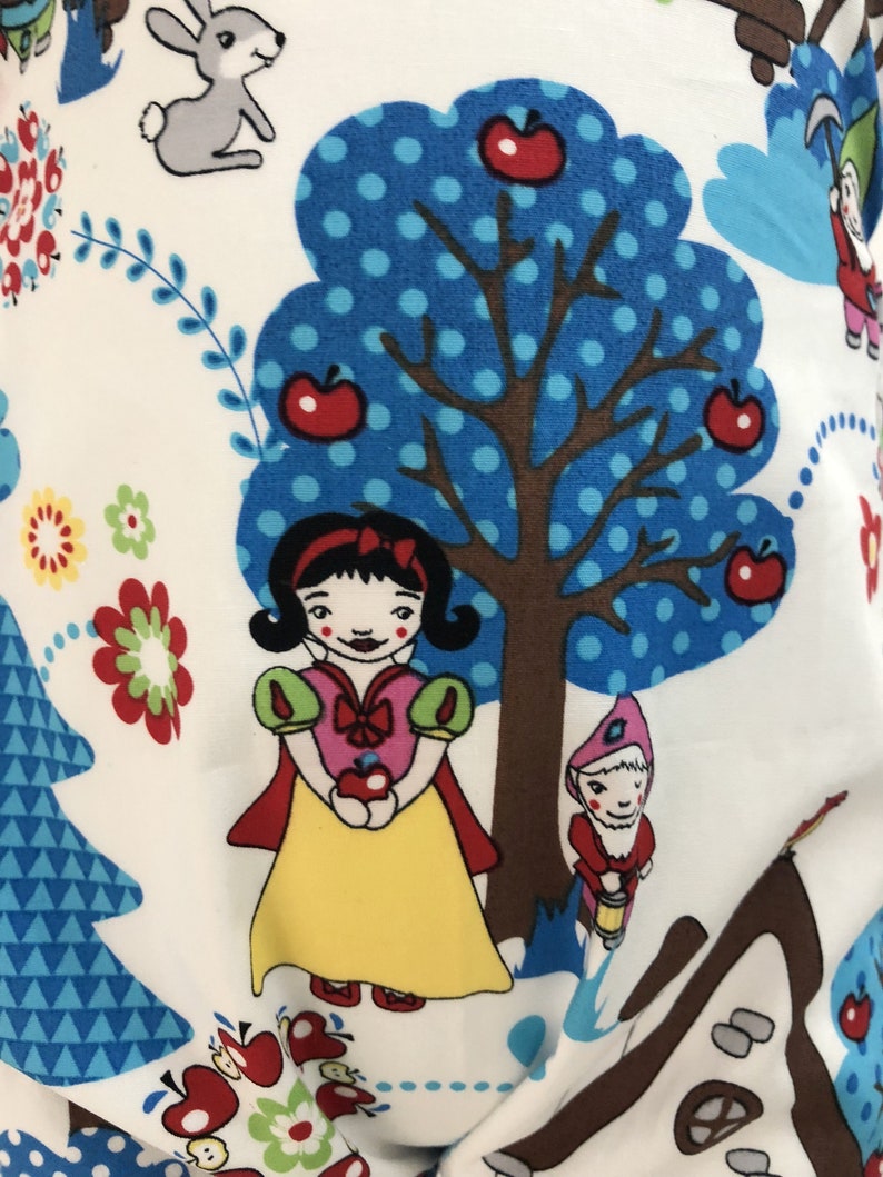 Newborn Snow White and the Seven Dwarfs romper Baby Lock mameluk bodysuit Snow White Baby Romper