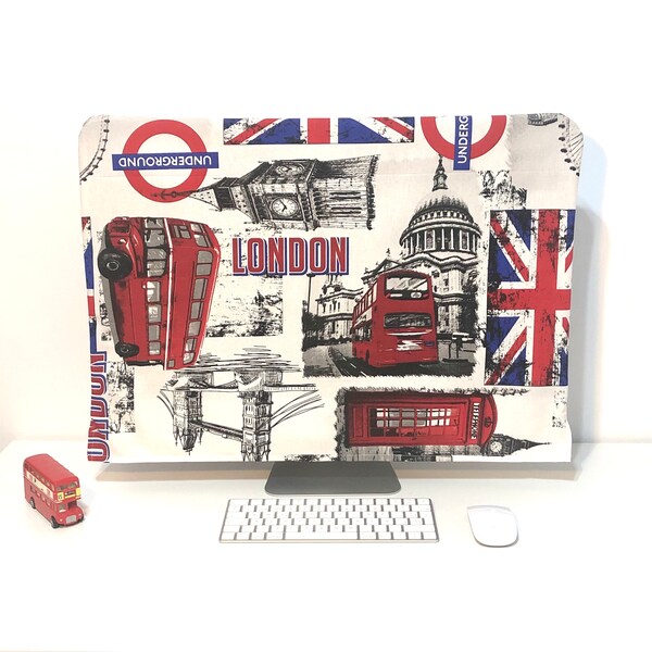 Funda Londres  para pantalla para iMAC 27, funda para pantalla de Apple