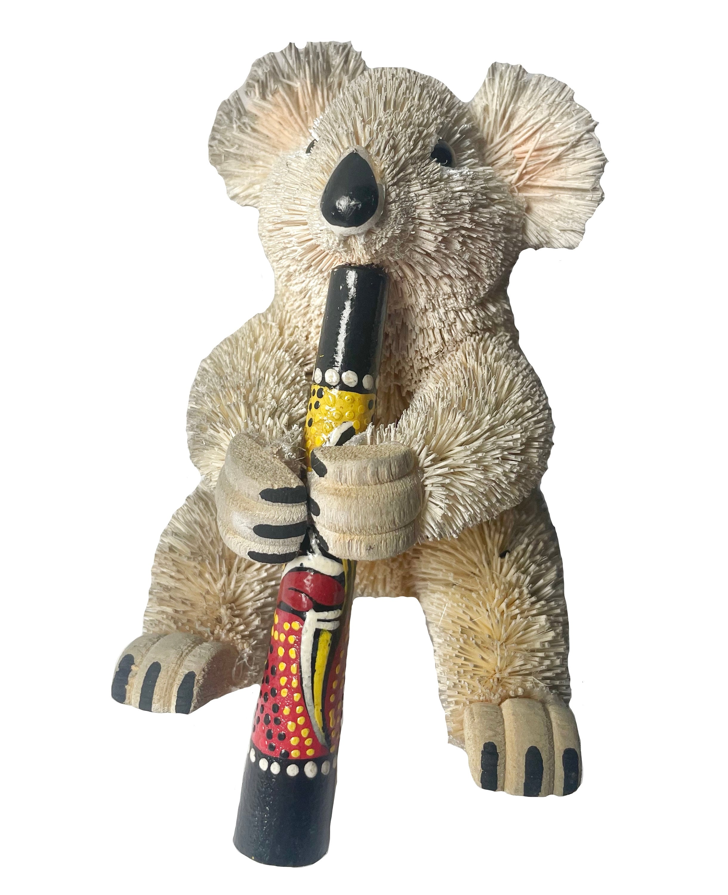 コアラ　置物　gibson native animal friends Australian Animal Figurine - Koala With Didgeridoo - Standing