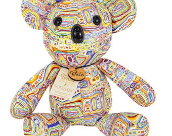 Soft Toy, Collectable - Koala - 29cm (sitting height) - Aboriginal, Australia - Felicity Robertson