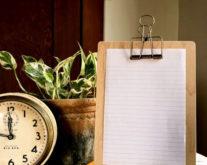 Clipboard Stand for Menu Board Table Numbers or Retail Etsy