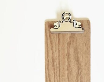 Wooden Clipboard Wood Menu Holder Restaurant Check 