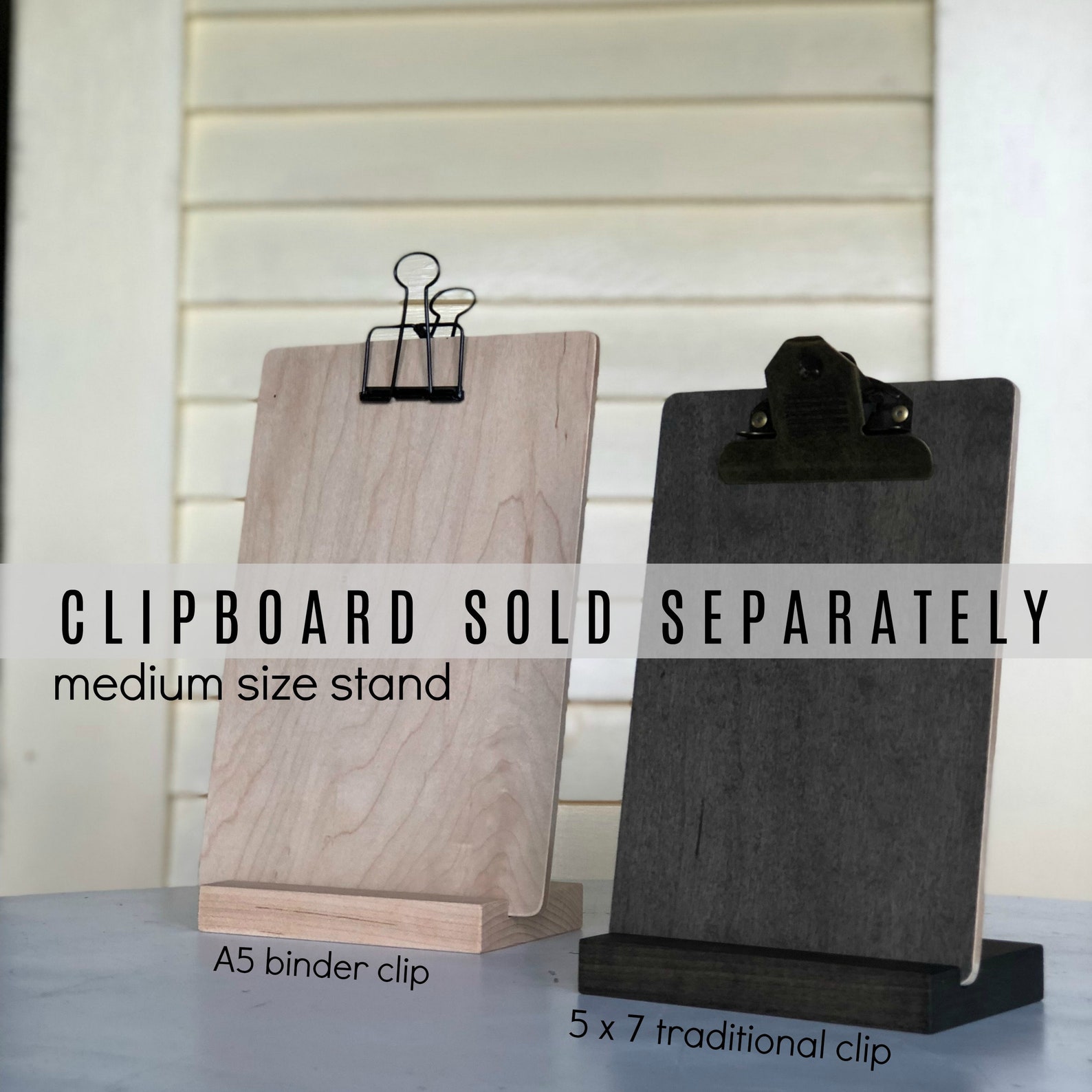 Clipboard Stand for Menu Board Table Numbers or Retail Etsy