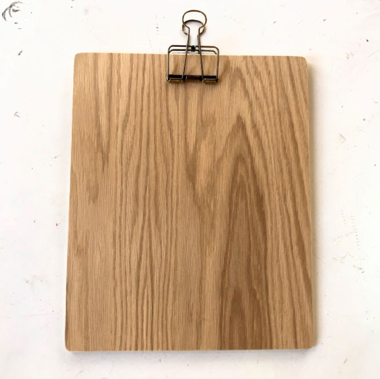 Poster Size, Hanging Clipboard, Chestnut Brown Maple With Traditional Style  Clip, 11x14, 11x17, 12x16 