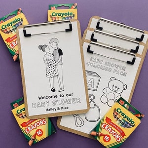 Baby Shower Crayons 