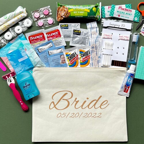 Bridal Emergency Kit Checklist Etsy