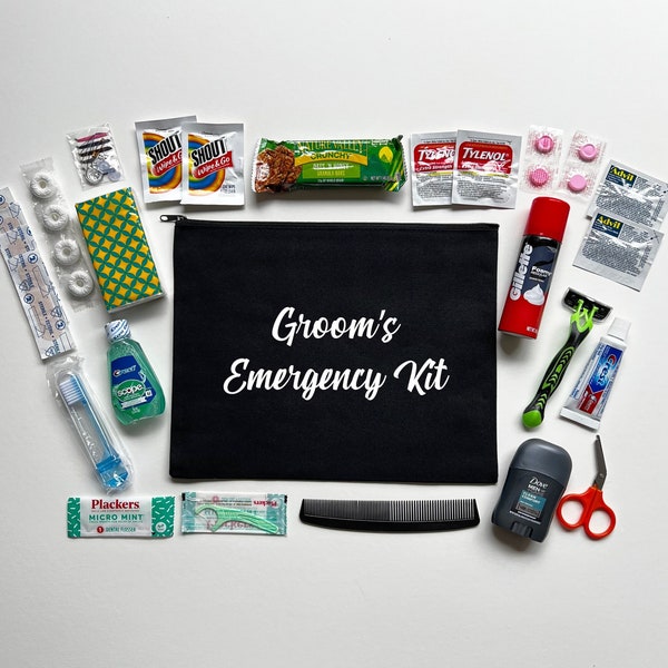 Grooms Survival Kit Etsy