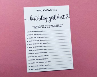 15 How Well Do You Know the Birthday Girl Cards and 15 Word Search Cards Papery Pop 30 Pack Kids Birthday Party Games for Girl 15 How Well Do You Know the Birthday Girl Cards and 15 Word Search Cards Papery Pop 30 Pack Kids Birthday Party Games for Girl