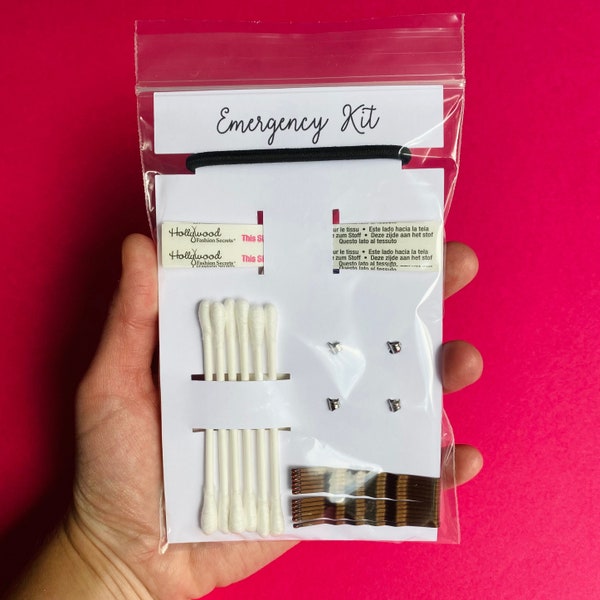 Mini Emergency Kit - DIY KIT - Just the Essentials - To Go - Wedding Emergency Kit - Bridal Shower Gift - Gift for Bride - Bridesmaid Gifts