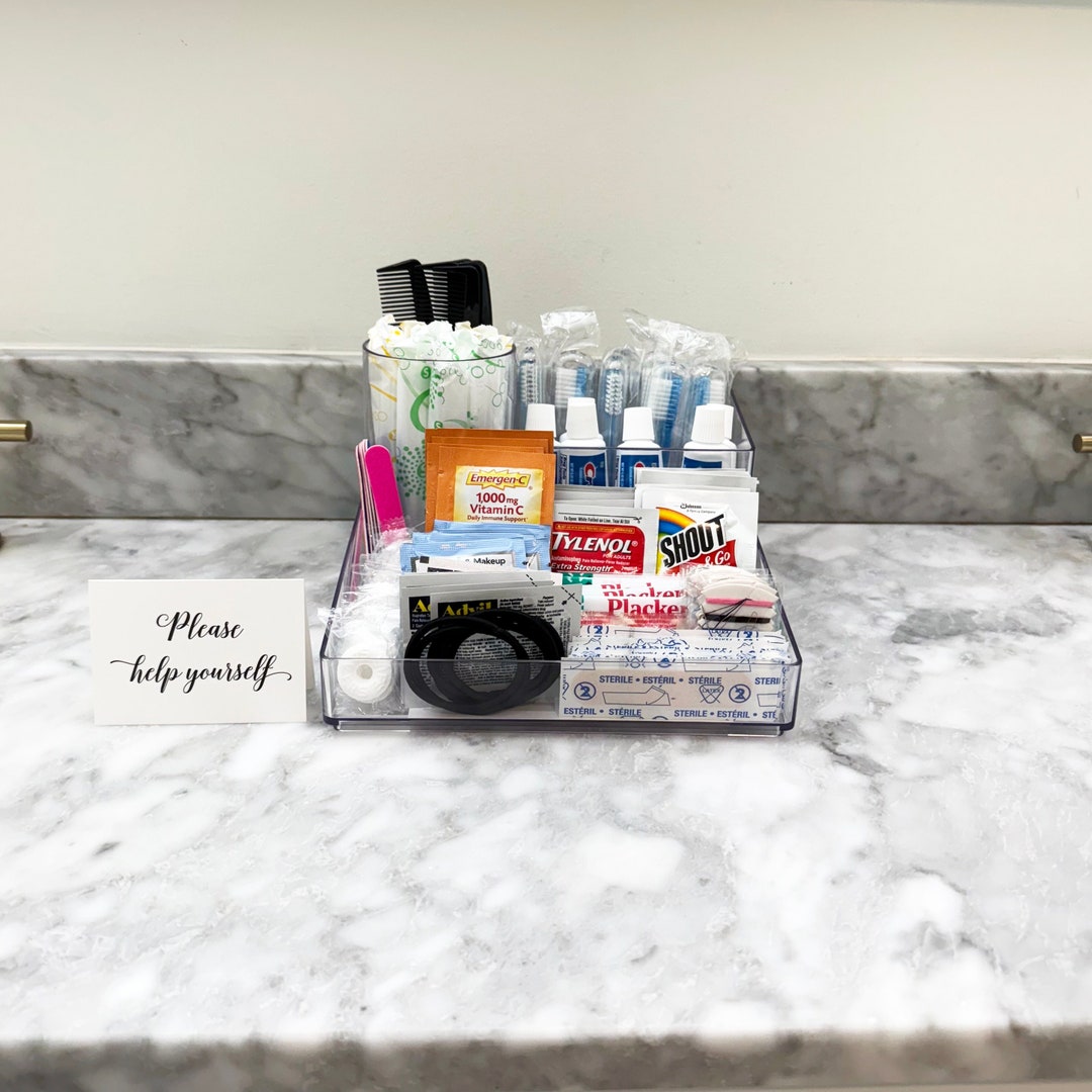 Wedding Bathroom Tray- Ultra Super Deluxe Extra Large Wedding Bathroom ...