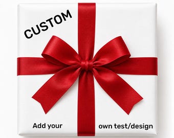 Custom Wrapping Paper -  Gift Wrapping Sheets (20" x 29") - Make your own Wrapping Paper