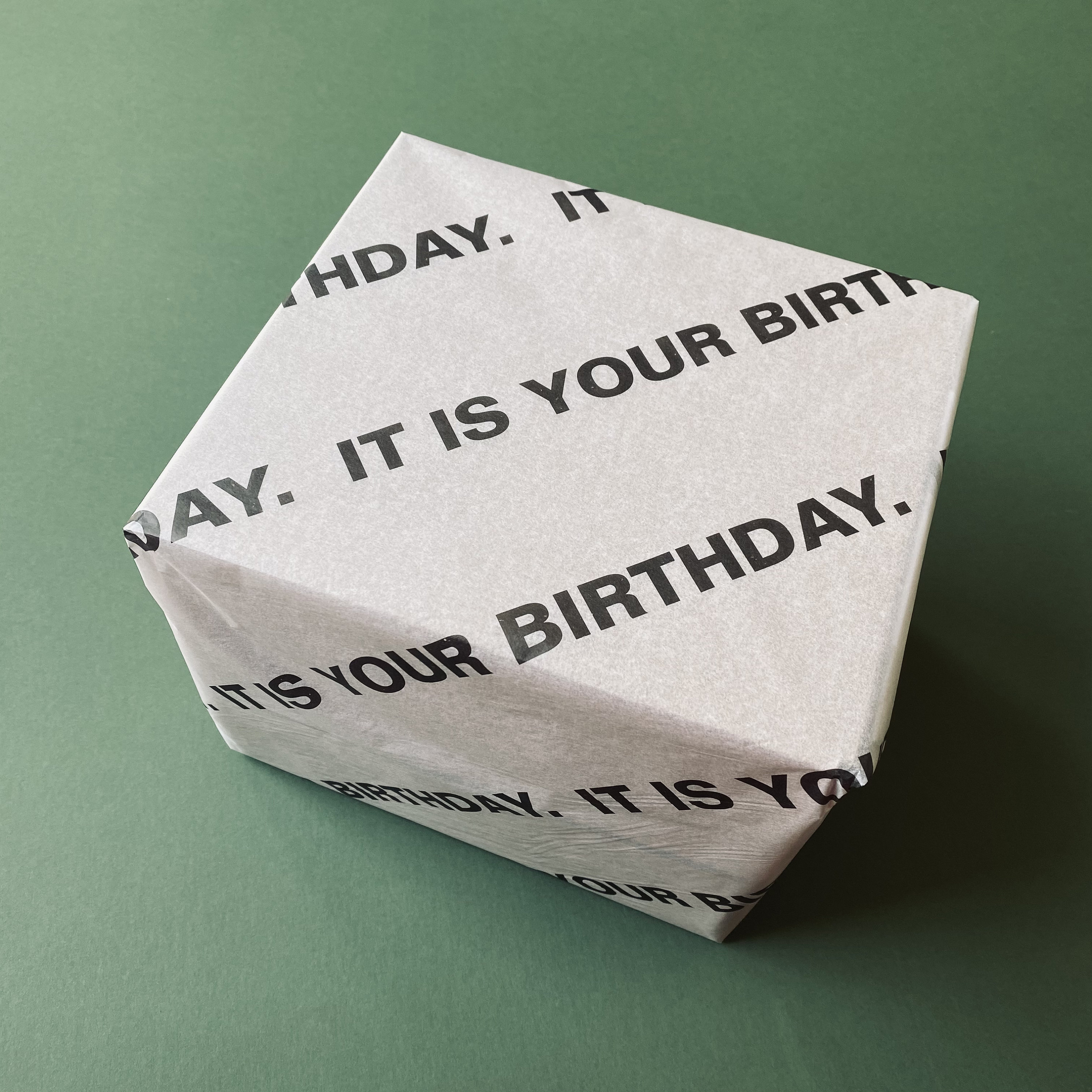 It is your Birthday. Tissue Paper - Gift Wrap Paper - Eco-friendly Tissue  Paper - The Office - Birthday Gift Wrapping - Funny Birthday