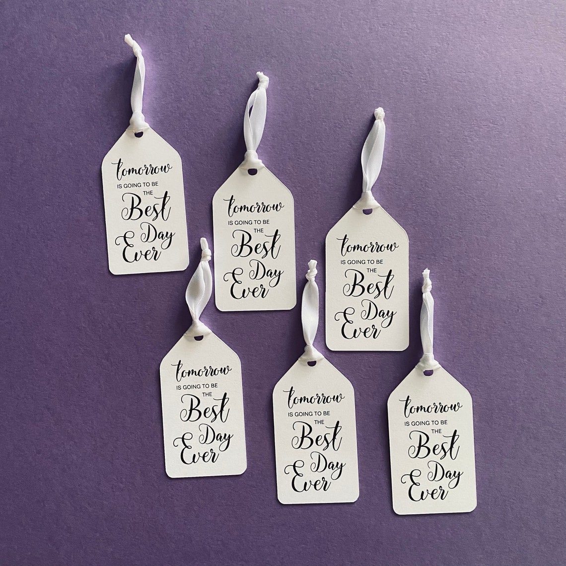 Rehearsal Dinner Gift Tags tomorrow is going to be the best Etsy