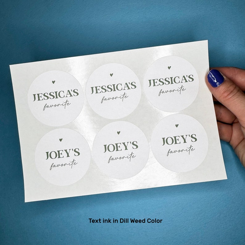 My Favorite stickers, favorite stickers, Name stickers for party favors, his and hers stickers, hers and hers stickers, his and his stickers, stickers for wedding, stickers for party