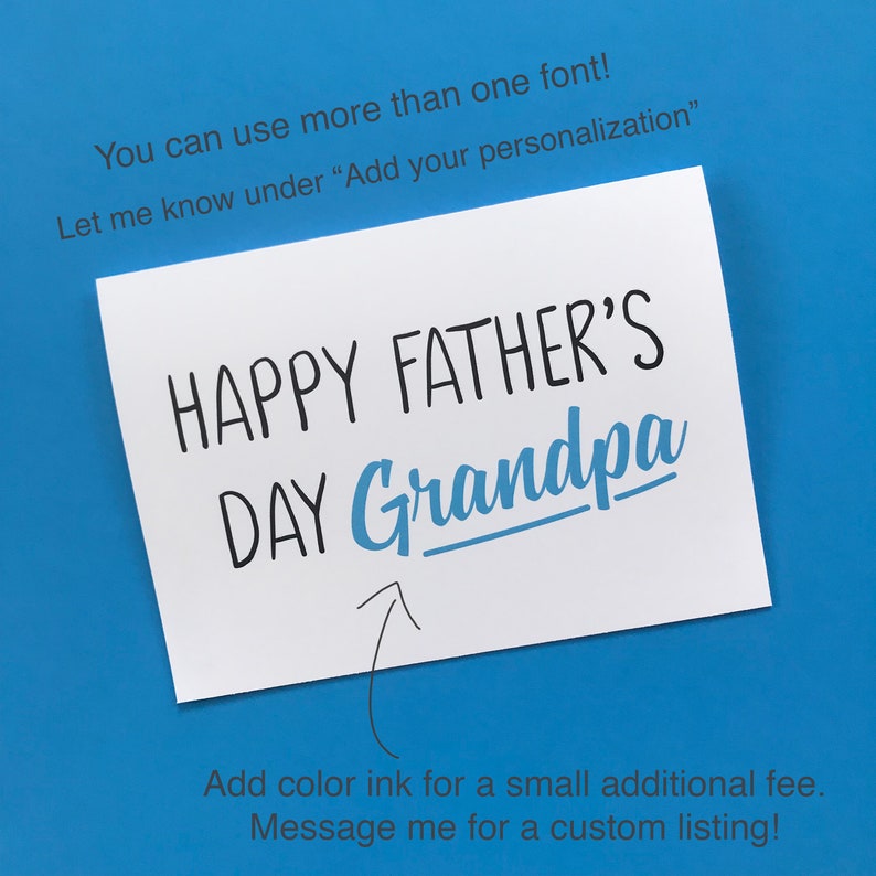 Custom card - Customized cards - Personalized cards - Birthday, Anniversary, Wedding, Mother's Day -Customize - White Card - Create a Card