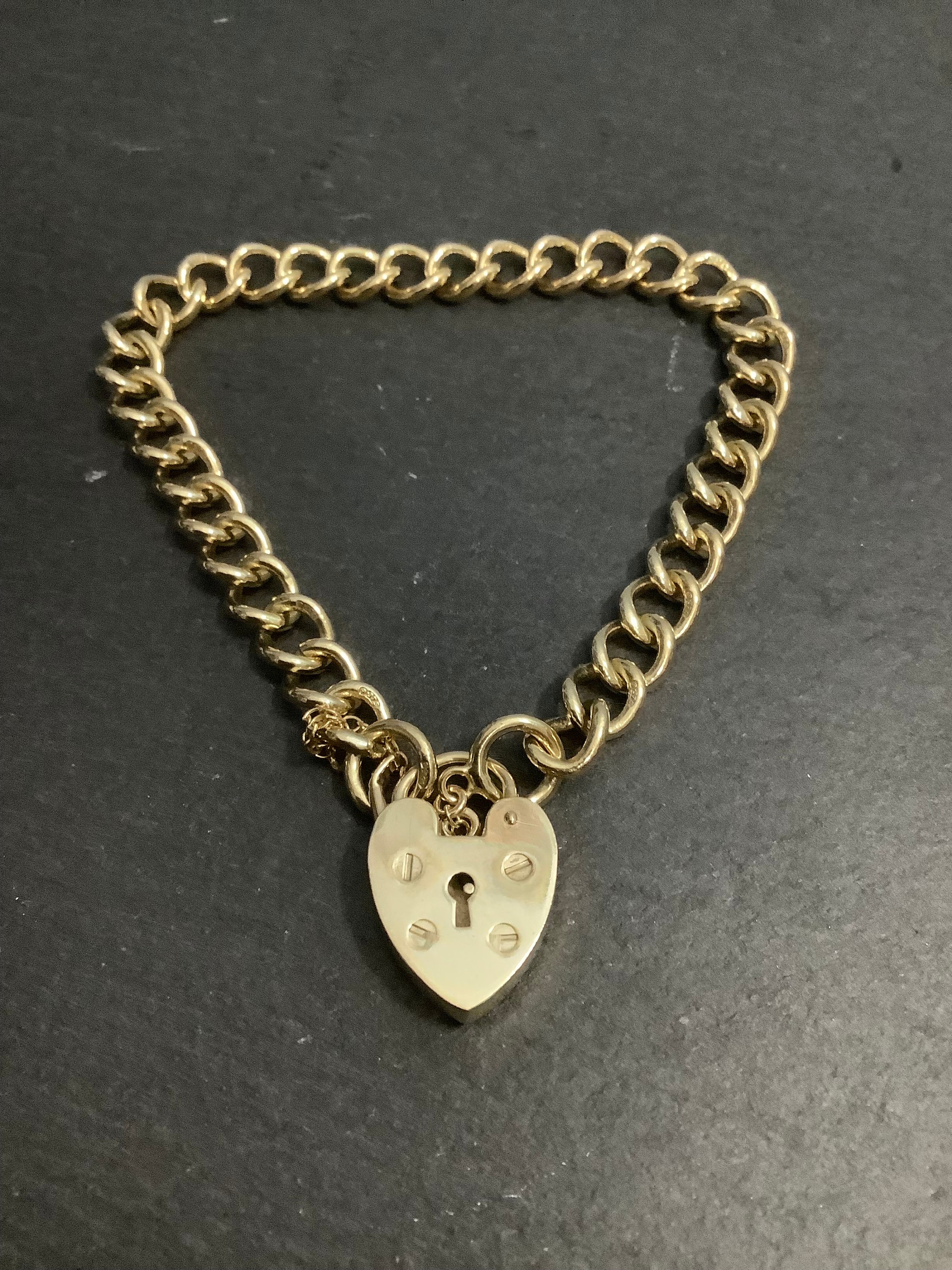 9カラットゴールドチャームブレスレット - Etsy 日本