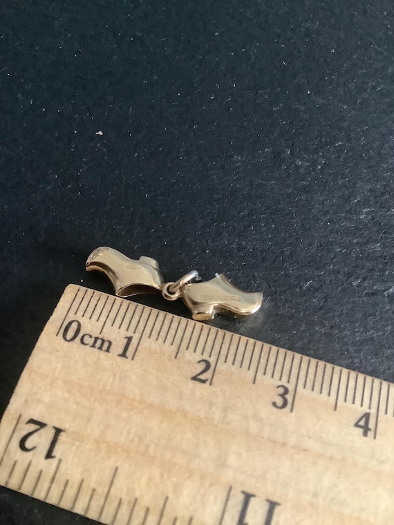 9ct gold solid charms - image 3