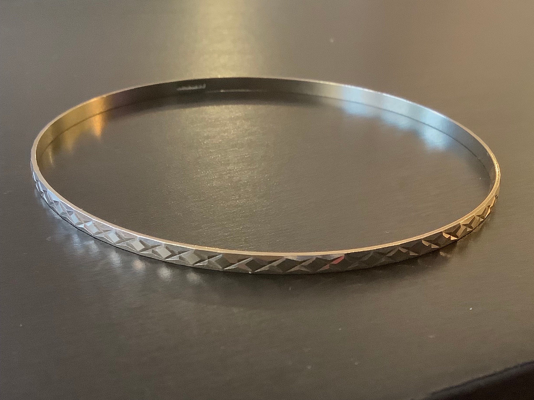 9ct gold deals slave bangle