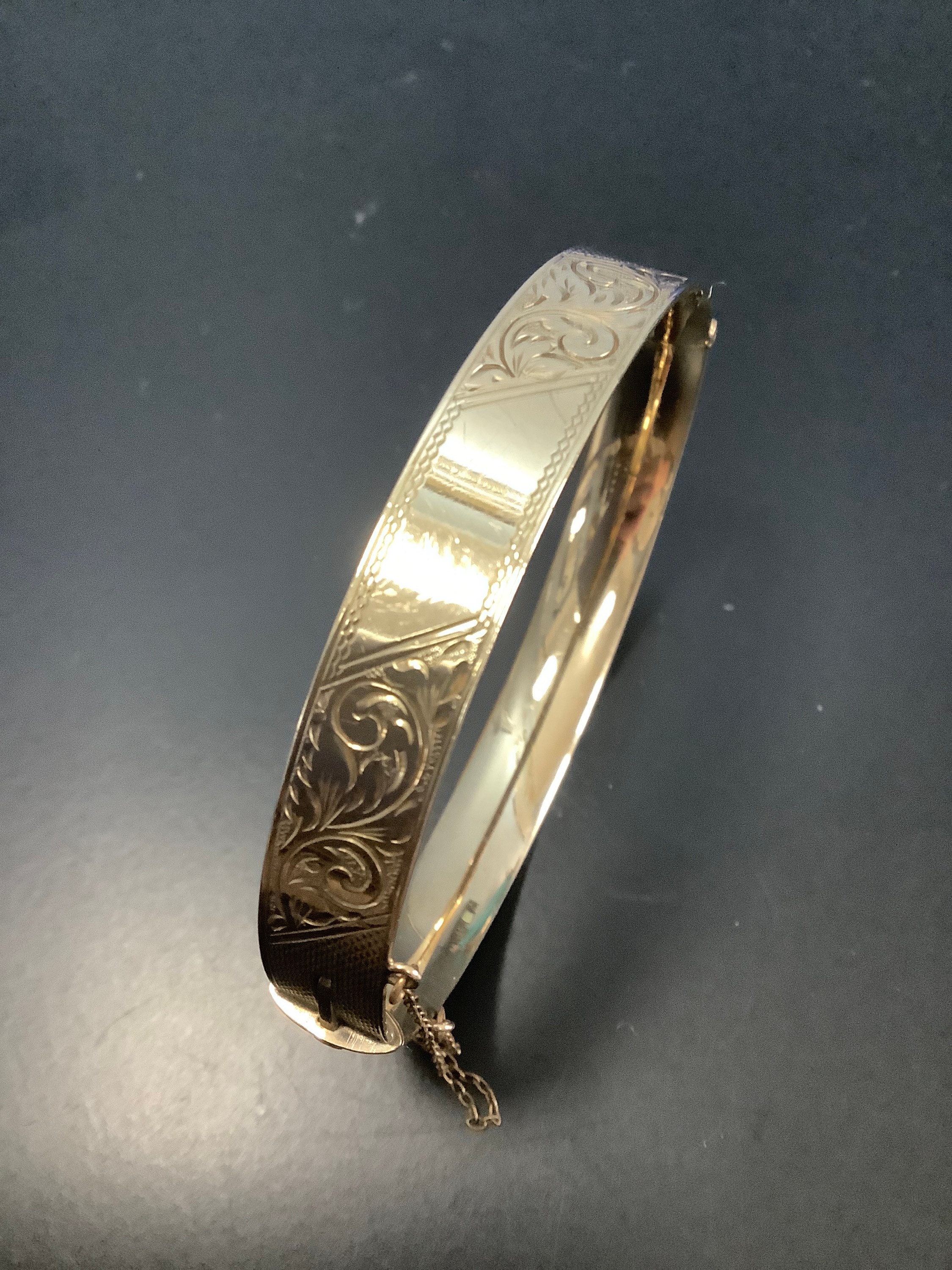 9ct gold metal core bracelet sale