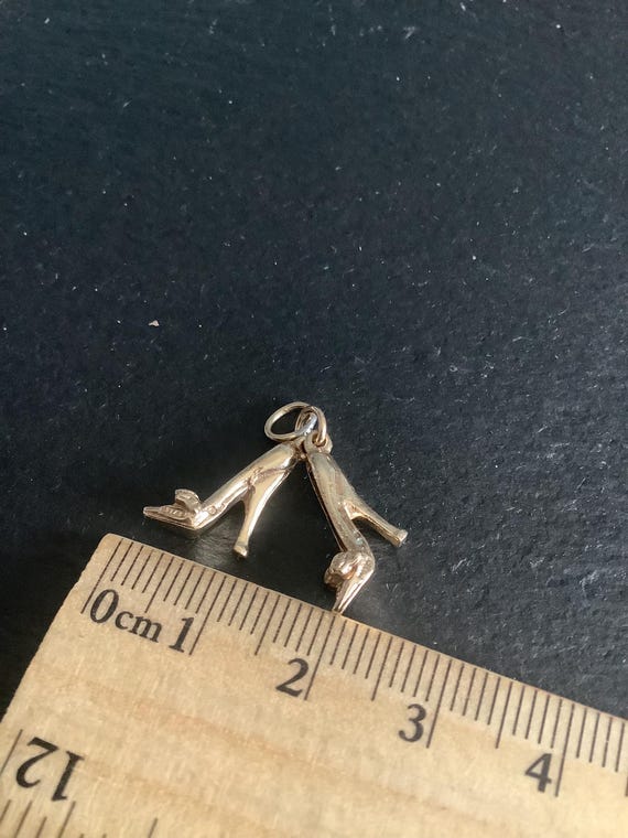 9ct gold solid charms - image 2