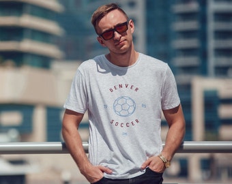 Denver Soccer Classic Throwback Tri-Blend T-Shirt