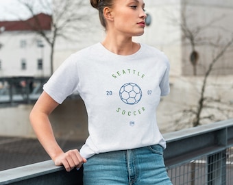 Seattle Soccer Classic Throwback Tri-Blend T-Shirt