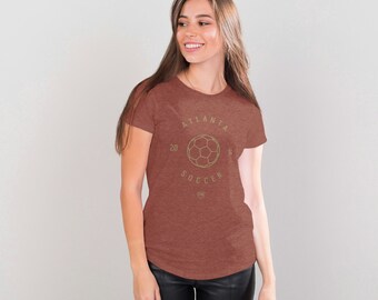 Atlanta Soccer Classic Throwback Tri-Blend T-Shirt