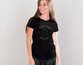 Portland Soccer Classic Throwback Tri-Blend T-Shirt