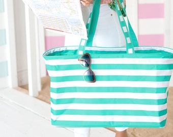 going gingham large utility tote
