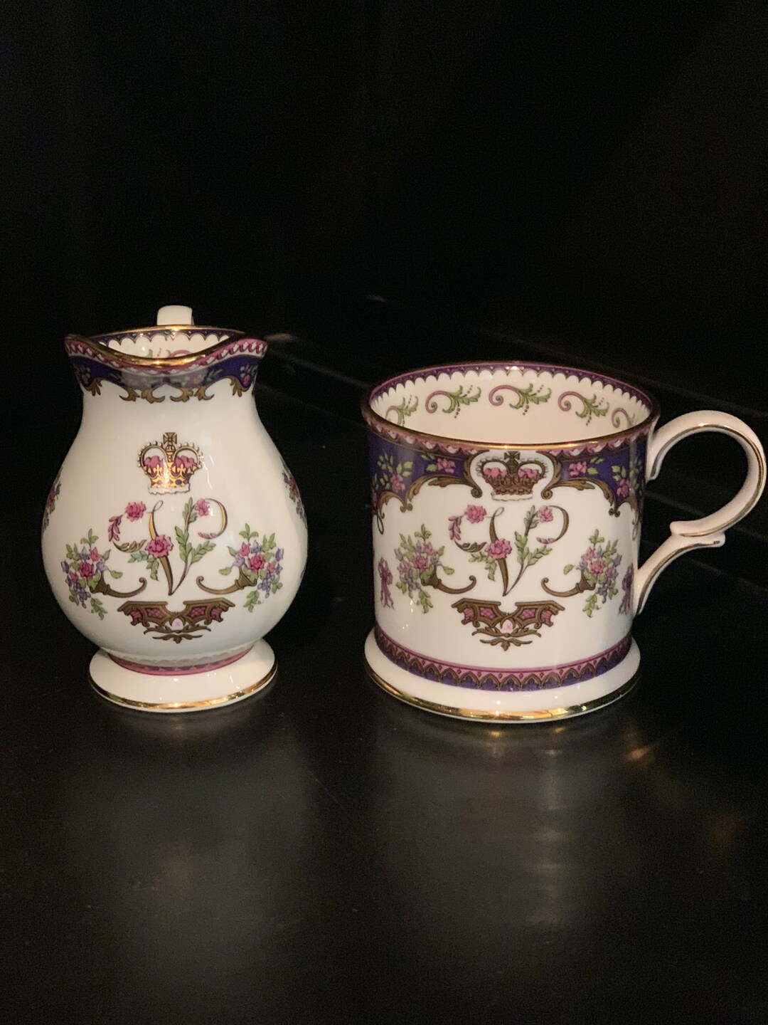 The Royal Collection Fine Bone China Queen Victoria Tankard mug and