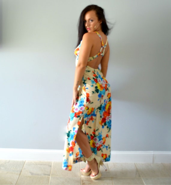 70s Disco Vintage Fredericks of Hollywood Dress