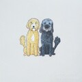 custom pet portrait | Hand drawn, unique gift for birthday | custom dog | custom cat | for best friend | sister | brother | Gift for him