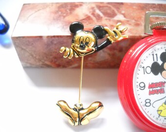 Vintage Disney Mickey Mouse Pocket Watch as is Metal Mickey