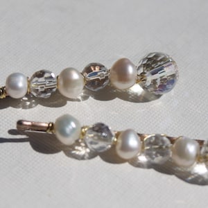 Bobby Pins, Beach Sea Shell Set of Pins, Pearl Hair Jewelry, Wedding Hair Pins, Shell Hair Pin, Prom Jewelry, Gift for Teen Girls and Women