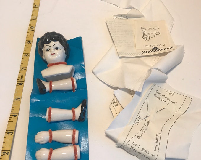 Vintage Porcelain Doll Parts Etsy