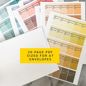 Druckbare CMYK Farbkarte Palette mit RGB Werten (PDF Download) Bild 8