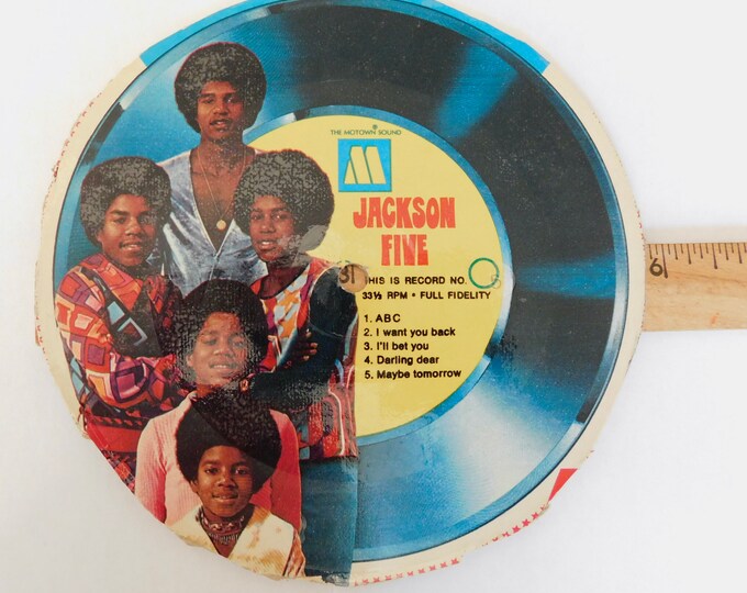Jackson Five Cereal Box Record Collectible Promotional Music Etsy