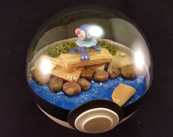 Popplio Pokemon Diorama (Paradise Ball)