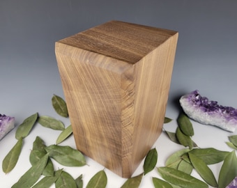 Large Walnut Cremation Urn