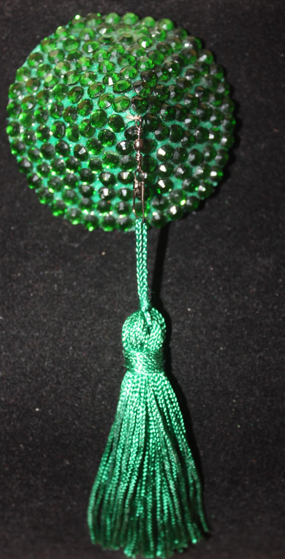 Burlesque Custom Tassel Pasties Crystal Rhinestone All Colors Etsy