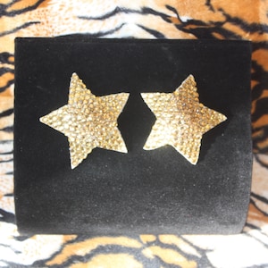 Burlesque Pasties Star you choose color Gold Red Black Pink Silver AB Pearl etc Pinup Showgirl