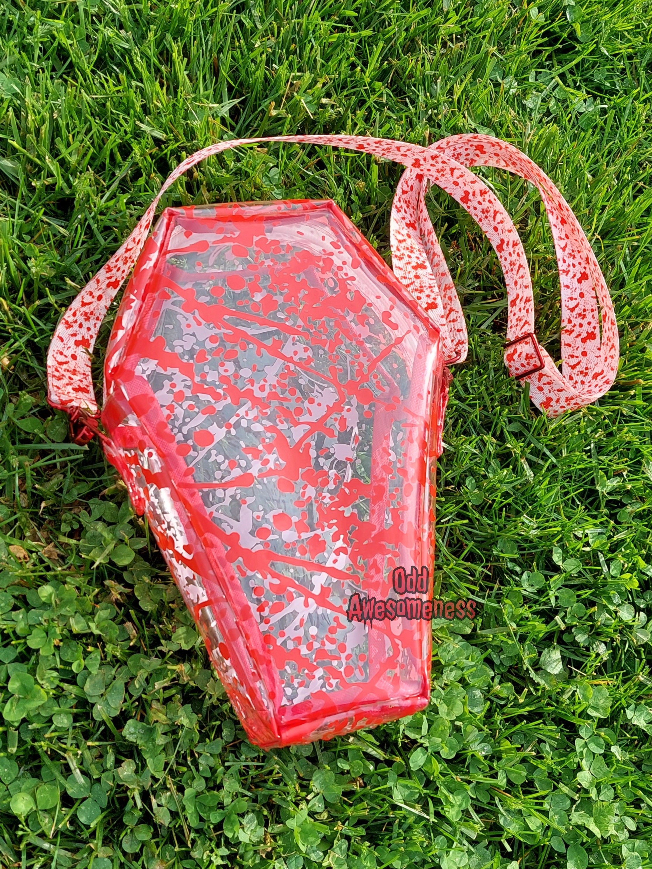 Red transparent bag new arrivals