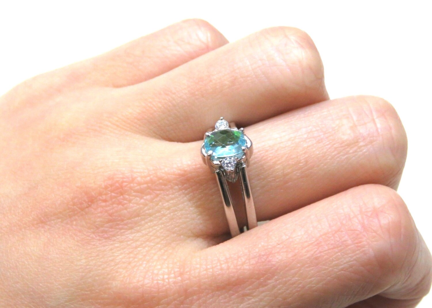 R2277 Fancy Mt St Helens Green & Swiss Blue Helenite Sterling Etsy R2277 Fancy Mt St Helens Green & Swiss Blue Helenite Sterling Etsy