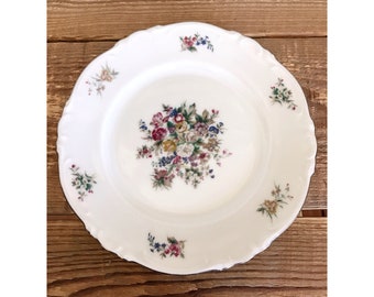 Lovely 1931 CROWN BAVARIA Floral 11" Plate  MINT 8 Available 